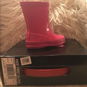 Kids hunter boots